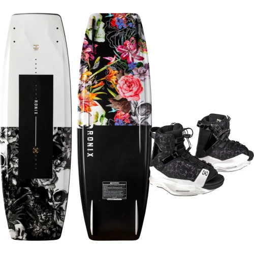 Ronix Women's Quarter Til Midnight Wakeboard w/ Halo Bindings