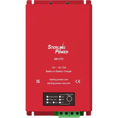Sterling Power Battery to Battery Charger - 12V to 12V - 70A - DC Powered Charger